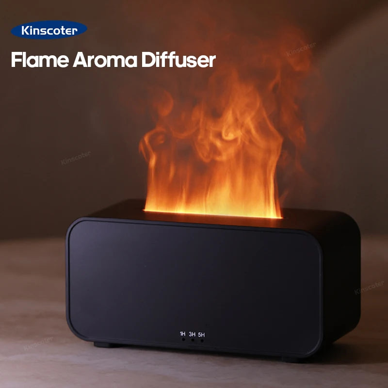 EmberGlow™ — Real Flame Aroma Diffuser