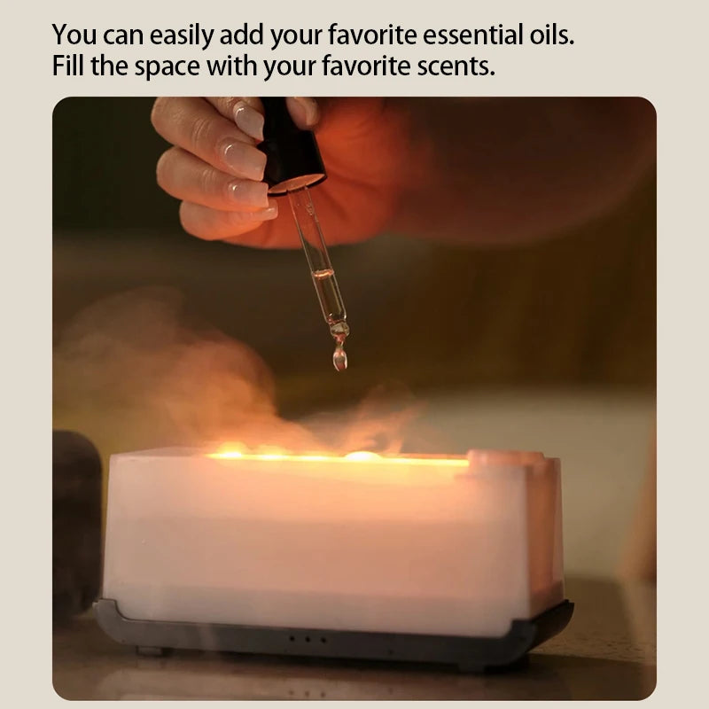 EmberGlow™ — Real Flame Aroma Diffuser