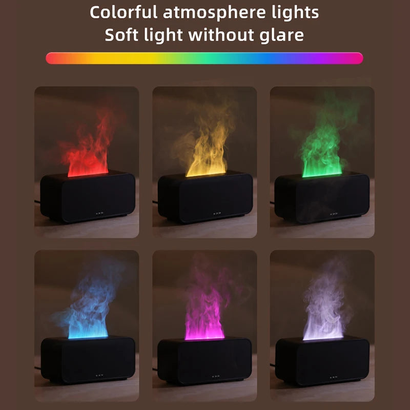 EmberGlow™ — Real Flame Aroma Diffuser