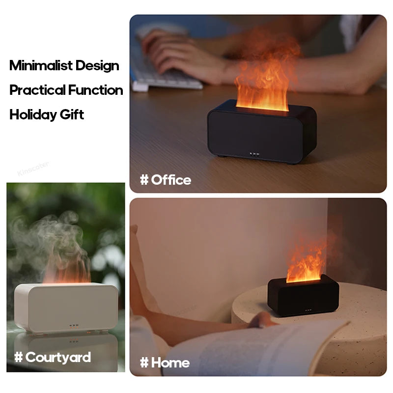 EmberGlow™ — Real Flame Aroma Diffuser