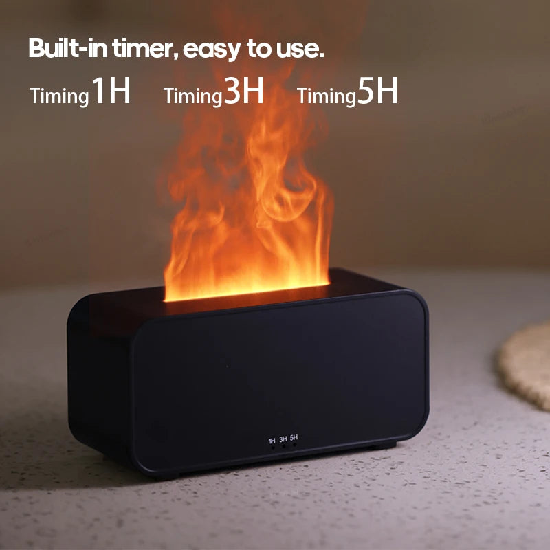 EmberGlow™ — Real Flame Aroma Diffuser