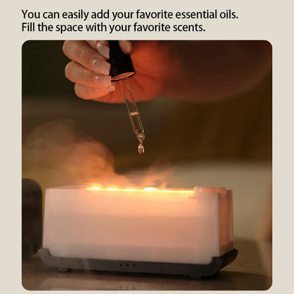 EmberGlow™ — Real Flame Aroma Diffuser