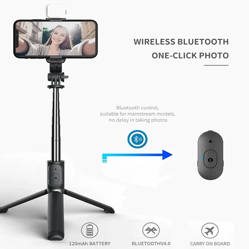 Mijia CapturePro™ — 3-in-1 LED Bluetooth Tripod